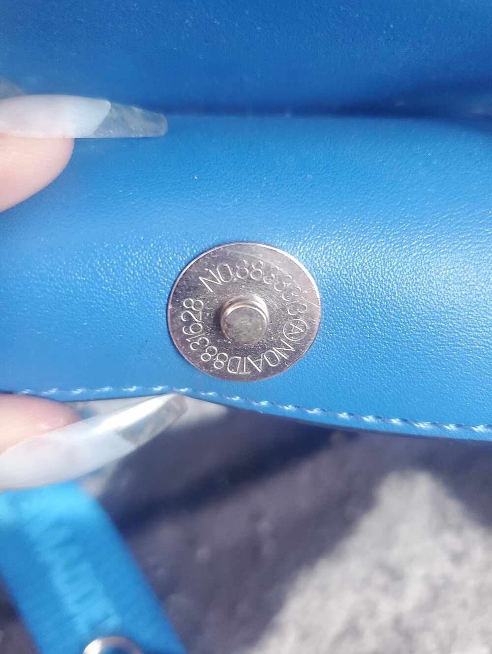 Steve Madden Bright Blue Structured Satchel - Picture 2 of 12
